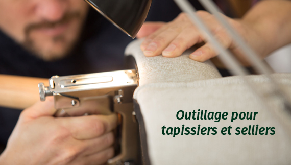 Outillage pour tapissiers et selliers